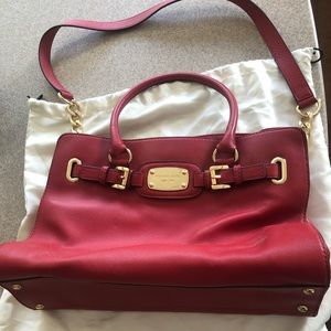 Michael Kors red purse